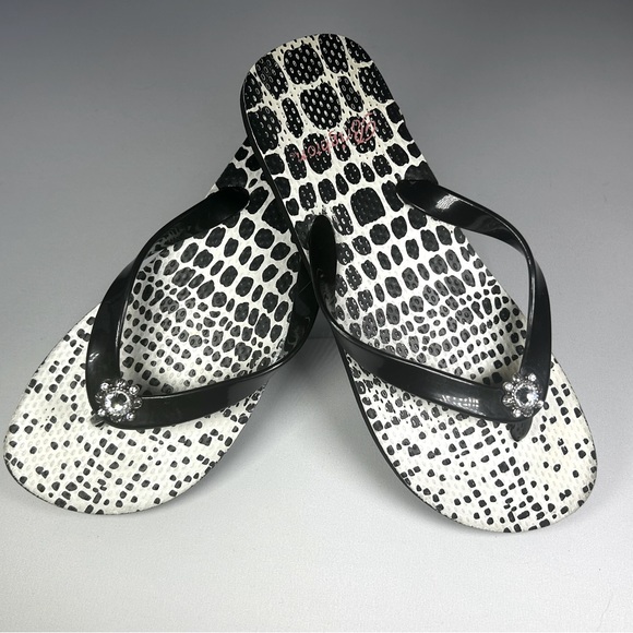 Brighton Classic Jungle Float Flip Flops Size 7-8 Women's - Picture 2 of 12